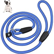 Amazon | 首輪一体型 犬用リード 1.3mナイロン製 スリップ式 調節式